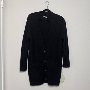 Cozy Black Women's Cardigan Sweater